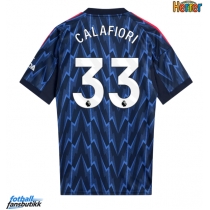Arsenal Riccardo Calafiori #33 Bortedrakt 2025-26 Kortermet